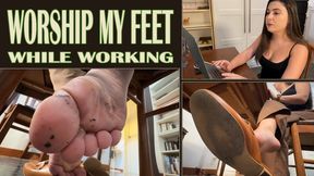Office dangling ignored slave, office foot sweat, dirty shoes smelling, sexy goddess candid feet, foot model ignored feet, brat princess old shoes, sweaty soles, mules dangling | FOOT WORSHIP SHOEPLAY DANGLING SOLES POV SHOE FETISH
