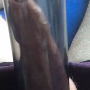 Hairy Cock Foreskin Play With Vacuum Cockpump ll