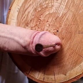 Cock on Big Nail
