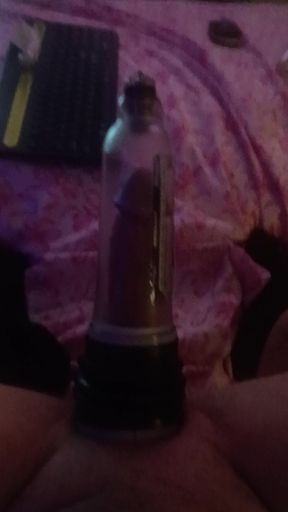 My hydromax pump makes my cock look thick