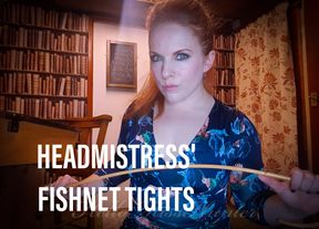 Headmistress' fishnet tights