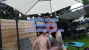 MILF dominates and stretches my ass with a huge strap-on