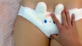 Stepbrother Cums on His Virgin Stepsister's Pussy