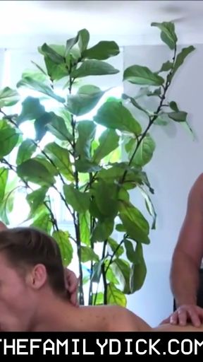 Jock Step Brother Twink Step Brother Threesome Bear Step Dad   Clip 1