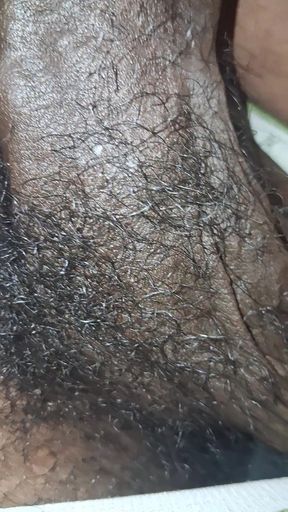 Up Close & Personal Huge Balls Massive Black Uncut Dick