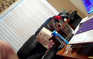 Richard Lennox stuffs Tristan Sweets ass on webcam