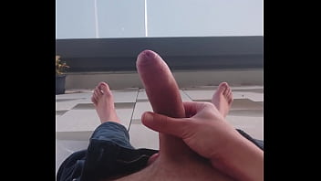 Masturbation on my balcony