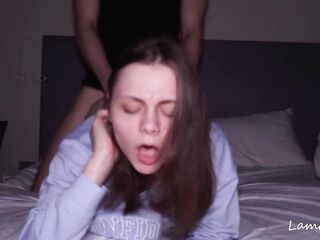 The Ideal Girlfriend - Tiny Teen Takes Hardcore Pounding