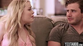 Jealous stepsister refuses to let bestie touch her stepbro without her