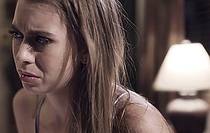 Teen stepsister Jill Kassidy fucks her stepbrother and stepdaddy