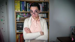 Librarian Humiliates Your Tiny Cock