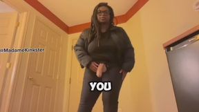 BNWO Black Ebony Femdom Degrades & Humiliates You Sissy