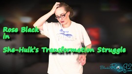 She-Hulk's Transformation Struggle