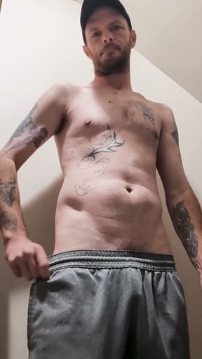 Draining My Backed up Cum From My Big Dick