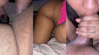 Part 2, now I suck my husbands dick and he gives me yummy cum in my mouth. Dominican couple