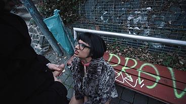 (Movie "Clash of Pimps" - EPISODE 2/6) - Street Slut Candy Scott gets dominated and PISSED ON
