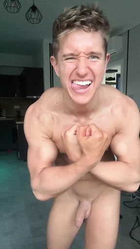 Naked Posing at Home