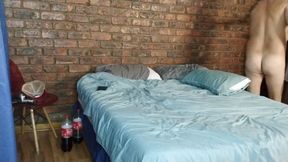 Blonde enjoying a old man koch.