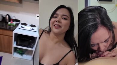 Pinay milf gets throat fucked in Manila cosplay madness