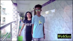 Indian Modern widow wife having sex with Rich Boy! Fuck me hardly