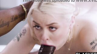 BLACKED Slender hot Haley cant resist her neighbors's bbc