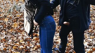 Baise en forêt pour la nouvelle année (PAWGOutdoorpoint of viewJizzed)