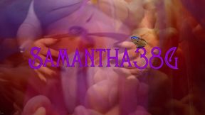samantha 38g chubby belly fetish fun