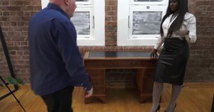 Secretary caned EXTENDED VERSION