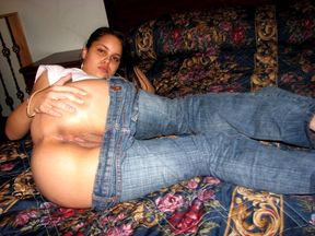 19yr old Latina Allissa Angel gives up all 3 holes