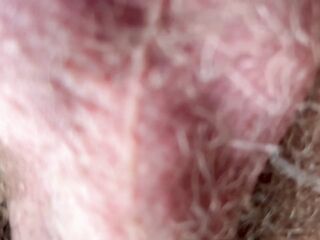 Feeling so lascivious so I started playing with my big fat curly schlong and balls