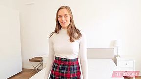 Tall Tattoo Free Czech Model With Perfect Body Stacy