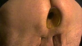 ass fucking another big plug and fingering my hole