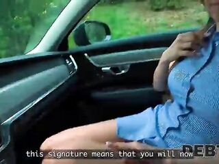 DEBT4k. He Came for the Payment. Marica Chanelle just Cum