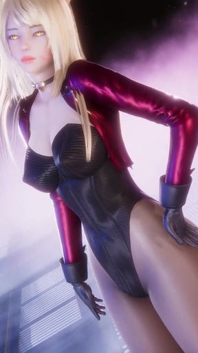 Powerful moment from &quot;MMD Meovv - Meow Ahri Sexy Kpop Dance League of Legends Hentai&quot;