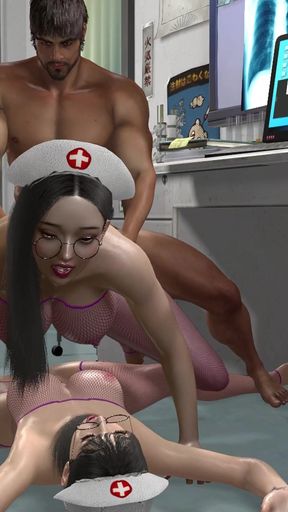 Nurses Sisters Take Good Care of Patients