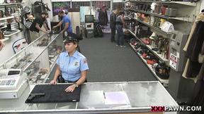 ”Fucking Ms. Police Officer - XXX Pawn”