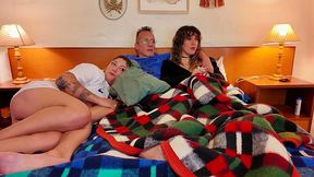 Slim step-sis jealous of her stepbro's stacked GF