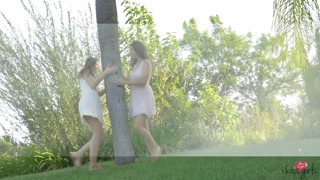 Brunette Hottie Aidra Fox Tongue Fucked By Cute Pussy Licker Madi Meadows!