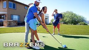 BRAZZERS - Luna Star Prefers Cheating On Her Husband With The Golf Coach Than Lear...