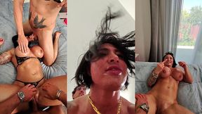 the hardcore threesome of sexy milf cherry devivre