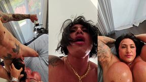 the hardcore threesome of sexy milf cherry devivre