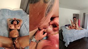 the hardcore threesome of sexy milf cherry devivre