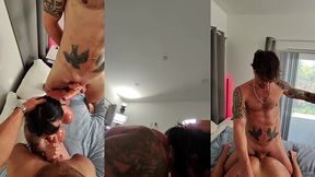 the hardcore threesome of sexy milf cherry devivre