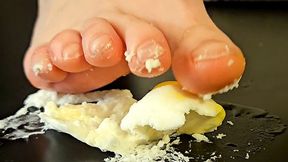 [Food Crush Foot] Sticky liquid filled Candy Ball (Texture and Sound)