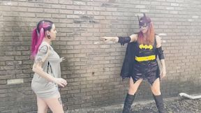 Bat babe WEDGIES Harley Queen - LADY LAZURUS & CATHERINE FOXX HIDEF