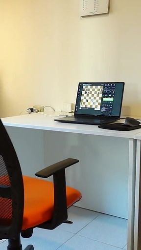 He was focused on the game, I on his hard cock (I swallow cum)   Clip 1
