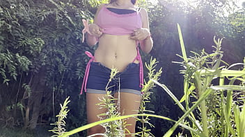RETO EN EL JARDIN ME TOCO SIN FRENAR