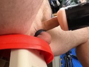 multiple orgasms with post cum torture