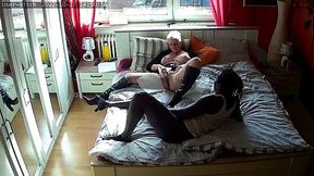 White hubby gives BBC to German MILF