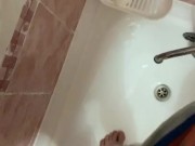 Male Peeing And Washing
